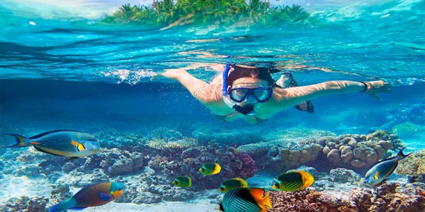 Snorkeling at Mnemba Atoll