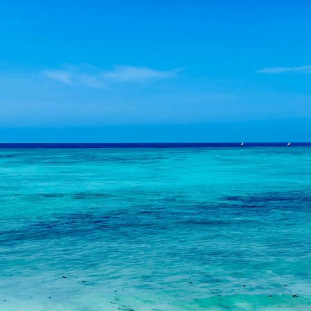 Turquoise waters of Zanzibar beach